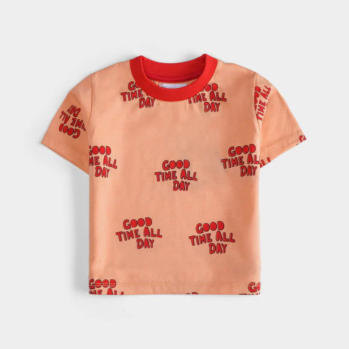 RAZA CART ARTICLE # 5508 Boys Half Sleeves-Printed T-Shirt